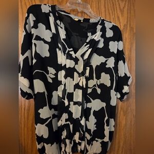 Black and White Women's Top